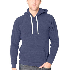 Sudadera con Capucha Unisex de Felpa de Poliéster/Algodón, Sudadera con Capucha Gris Ultra Premium, Sudadera de Manga Larga para Entrenamiento, Sudadera con Capucha de Mezcla Triple - Product Image 5
