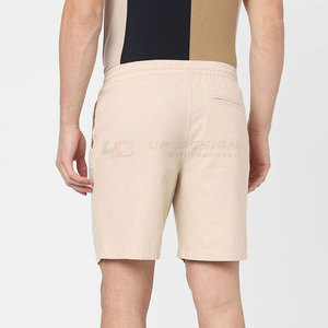 Shorts décontractés pour hommes en coton 100% avec logo imprimé personnalisé, respirants, écologiques, fabriqués au Pakistan, couleurs personnalisées - Product Image 3