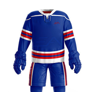 Diseña Tu Propio Estilo, Nuevo Uniforme de Hockey sobre Hielo para Hombre, Moderno y de Alta Calidad, 100% Poliéster, Transpirable y Ecológico - Product Image 4