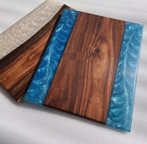 Bandeja de desayuno de bandeja de servicio de madera con aspecto de nuevo diseño en madera de Acasia, nuevo Plater de alta calidad de último diseño para hotel en casa - Product Image 3