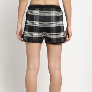 Pantalones cortos de fabricante profesional para mujer, pantalones cortos transpirables para mujer, pantalones cortos de cintura alta de algodón 100% para mujer a la venta - Product Image 3