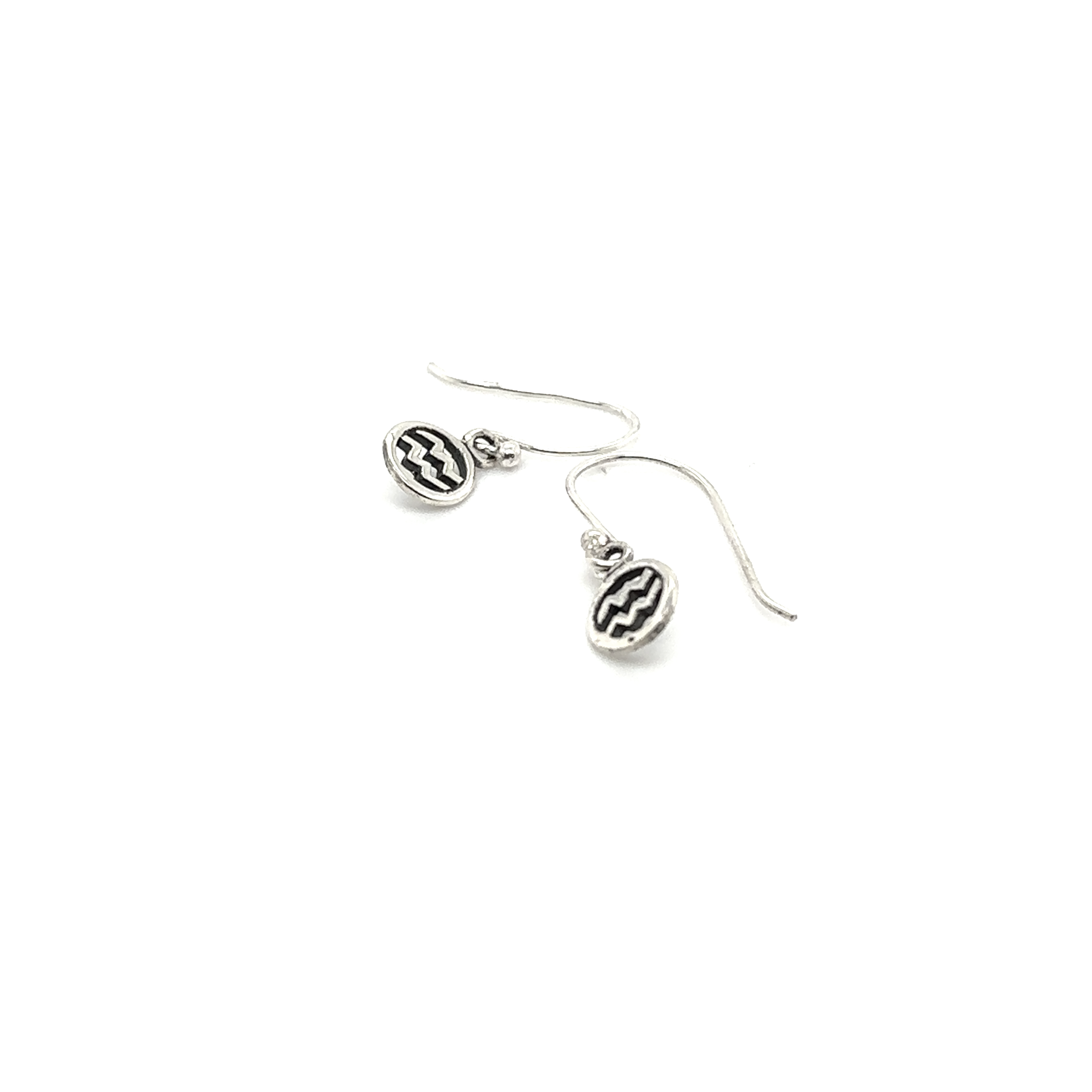 Aquarius Zodiac Earrings