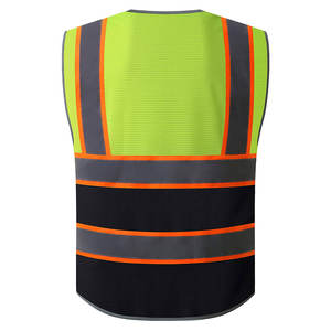 Precio ajustable Hombres Hi Vis Chaleco antiarrugas calidad premium Transpirable peso ligero con totalmente personalizado Hombres Hi Vis Chaleco - Product Image 2