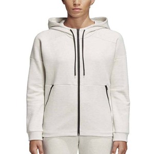 Sweats à capuche surdimensionnés pour femmes en tricot imprimé personnalisé 2026, 100% coton respirant, fabriqués en usine dans toutes les couleurs, pour l'hiver - Product Image 1