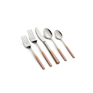 Grand ensemble de couverts design vaisselle en acier inoxydable ensemble de couverts pour événement de mariage couteau à dîner cuillère fourchette décor de restaurant à la maison 2024 - Product Image 4