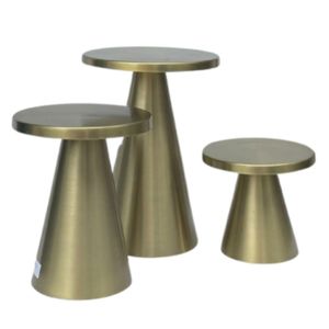 Mushroom Riser (4) <b>Stand</b> Stainless Steel | Buffet <b>Display</b> Riser for Hotel Catering Events & Banquet Food Presentation - Product Image 2
