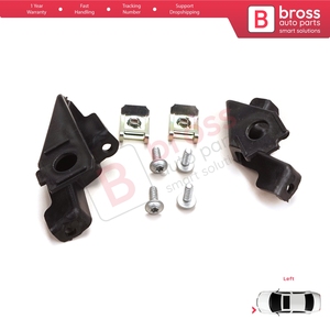 BHL559 Headlight Holder Mount Repair Bracket Tab Set Left Side for Polo MK5 6R 6C 61 2009-2016 6C0998225 - Product Image 4