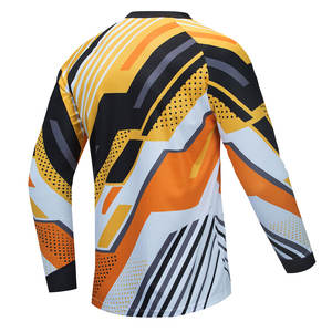 Maillot de Motocross Sublimation Prix de gros Maillot de Motocross Mode Logo personnalisé Sports d'équipe - Product Image 2