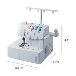เครื่องเย็บผ้า MERIT Sourcing Brothers รุ่น Coverstitch Serger 2340CV โครงโลหะแข็งแรง ความเร็ว 1100 ตะเข็บต่อนาที พร้อมอุปกรณ์ตัดเศษผ้า - Product Image 2