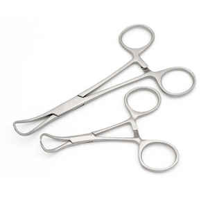 Pinzas de toalla de acero inoxidable abrazadera médica reutilizable para cirugía veterinaria y procedimientos dentales con acabado liso - Product Image 4