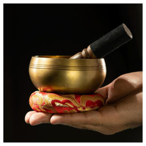 Ventes en gros de bols chantants tibétains en métal faits à la main, polis, écologiques, riches en fréquences, pour la méditation, le yoga, la guérison, la pratique sonore - Product Image 6