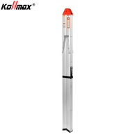 Échelle de caravane pliable en aluminium à usage unique, 2x3-2x6 marches, portable, pour camping-car, avec logo personnalisé OEM, fournie directement par l'usine