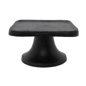 Elegante Soporte Redondo de Metal de Una Sola Capa para Pastel, Acabado Bronce, para Exhibición en Fiestas de Cumpleaños, Venta al Por Mayor - Product Image 2