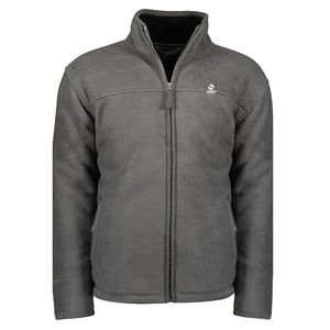 Chaqueta Polar Impermeable con Capucha para Hombre, con Cierre de Cremallera, Logotipo Personalizado, Cuello Alto de Alta Calidad - Product Image 1