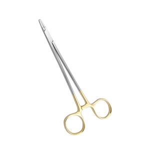 Ensemble d'instruments chirurgicaux manuels de précision en acier inoxydable TC Ryder Needle Micro Holder à mâchoires dentelées 1,5 mm FIDA - Product Image 2