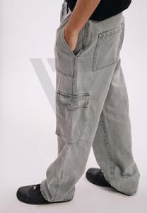 2025 nuevos pantalones vaqueros azul claro de alta calidad para hombre, pantalones casuales de negocios elásticos elegantes para comodidad y versatilidad, diseño de gran oferta - Product Image 4
