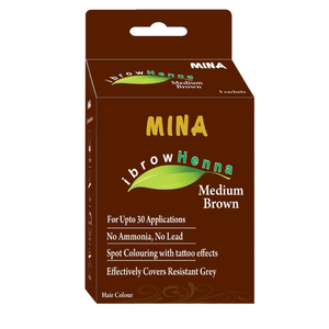 Sopracciglia di fabbrica diretta henné tinta 12 tonalità disponibili Kit di henné con macchie naturali 3gm marchio privato sopracciglia henné produttore - Product Image 4