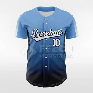 En stock vêtements de sport maillot de baseball pour hommes matériel de haute qualité demi manches confortable maillot de baseball pour hommes - Product Image 2