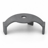 Support de four réfractaire à 3 pieds, dessus bombé, en carbure de silicium, pour cuisson, soudage et découpe de céramique haute température