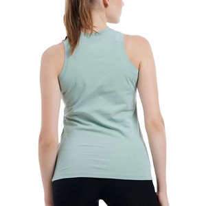 Débardeurs de sport à séchage rapide pour femmes, T-shirts de course et de fitness en tissu respirant, coupe ajustée, impression de logo personnalisée, débardeur femme 2026 - Product Image 2