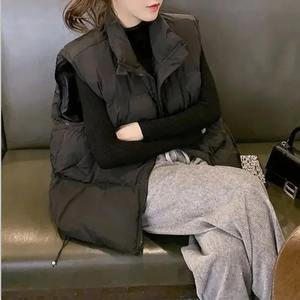 Blouson Bomber Imprimé Style Coréen pour Femme 2023 Coupe Ample Col Montant Réversible Imperméable Respirant en Nylon - Product Image 5