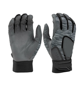 Gants de frappe de baseball/softball en cuir américain personnalisables en gros - Légers, écologiques, avec sangle en velcro, marque personnalisée - Product Image 6