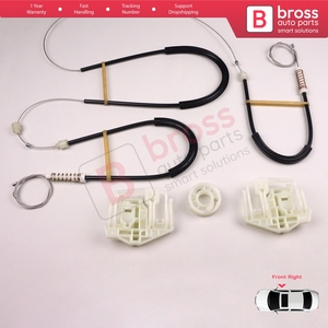 ชุดซ่อมมอเตอร์กระจกไฟฟ้า BWR664 สำหรับประตูหน้าขวา รุ่น X3 E83 ปี 2003-2011 SUV 51333448250 - Product Image 2