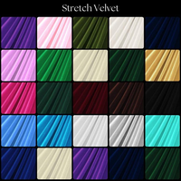 Service de fabrication sur mesure – Tissu velours uni doux de qualité supérieure pour vêtements, rembourrage, housses de sacs, mode garçon et textile de maison