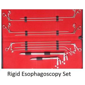 Premium Quality Direct Rigid Laryngoscope Set Stainless Steel Fiber <b>Optical</b> Laryngoscopy <b>Instruments</b> Manual ENT Surgical MOL CE - Product Image 2