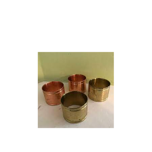 Anillo de cobre de lujo para servilletas, soporte de anillo para servilletas de boda, Navidad, nuevo diseño, pieza de diseño - Product Image 1