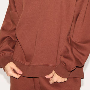 Sudadera de manga larga para mujer con bordado de impresión de logotipo personalizado OEM ODM fabricante directo de fábrica informal personalizado - Product Image 5