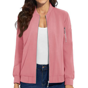 Blouson aviateur léger et confortable pour femme, 100% tricot de haute qualité, respirant, en toile coupe-vent, meilleur design - Product Image 2