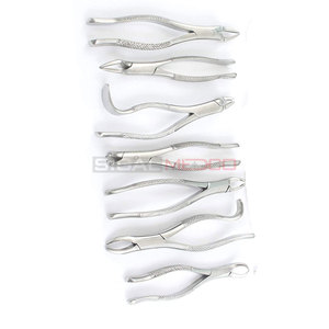 Juego de fórceps de extracción dental de acero inoxidable, 10 piezas cada uno, instrumentos de extracción de dientes para dentistas, cirugía oral - Product Image 3