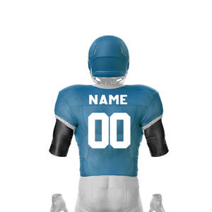 OEM Design American <b>Football</b> Uniform Hot Selling <b>Light</b> Weight Plus Size Breathable Features - Product Image 4