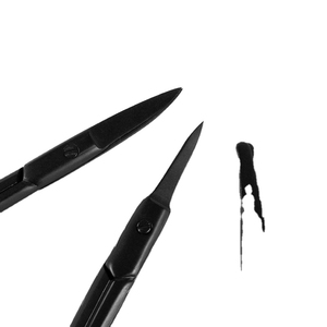 กรรไกรตัดเล็บอลูมิเนียมอัลลอยด์ขนาดเล็กพับได้แบบมืออาชีพพร้อมใบมีดตรงที่มีความแม่นยำศิลปะการใช้เพื่อความงามเล็บสำหรับเด็ก - Product Image 5