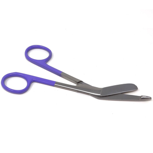 Ciseaux de pansement Lister Trauma incurvés de haute qualité ensemble d'instruments électriques manuels Instruments de base chirurgicaux exigés pour les traumatismes - Product Image 2