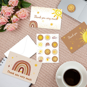 Juegos de Tarjetas de Agradecimiento Personalizadas con Impresión Personalizada y Logotipo - Product Image 5