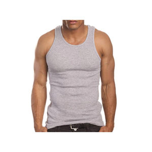 Vente en gros à prix réduit Fabricant Nouveau design Vêtements de sport avec logo personnalisé Débardeurs sans manches à col rond pour hommes du Bangladesh - Product Image 5