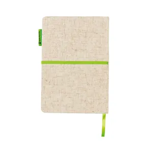 A5 Sustainable Jute Notebook for Eco-Friendly Merchandising - Product Image 3