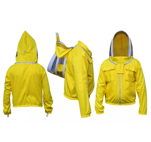 Chaqueta de mono de apicultura transpirable profesional de talla grande personalizada, uniformes ventilados para apicultores, chaquetas de poliéster - Product Image 1