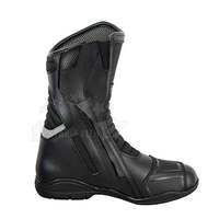 Nouveautés : Chaussures d'hiver pour motards en cuir véritable de haute qualité, imperméables, légères, avec fermeture éclair à la cheville, personnalisables avec logo sur mesure – Offre spéciale