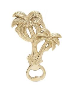 Abrebotellas de palmera redondo chapado en oro moderno de alta calidad estilo real Mesa decorativa Aleación de Metal logotipo personalizado precio bajo - Product Image 3