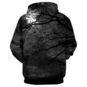 Sudadera con capucha con estampado 3D Premium para hombre superventas alta calidad 100% algodón cómodo diseño de cremallera ropa deportiva de invierno básica sólida - Product Image 2