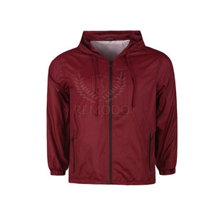 Ropa deportiva de protección solar, traje cortavientos con cremallera transpirable, traje de chándal para hombre, traje cortavientos informal de 2 piezas - Product Image 2