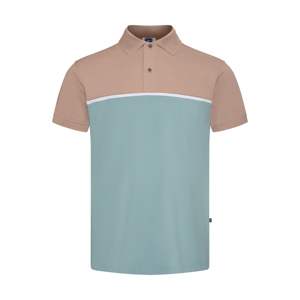 New Trend <b>Men's</b> <b>Polo</b> <b>Shirts</b> Front Button Half-sleeved <b>Polo</b> <b>Shirt</b> with Contrast Color Patchwork Good Stretchy Uniform T-<b>shirt</b> - Product Image 4