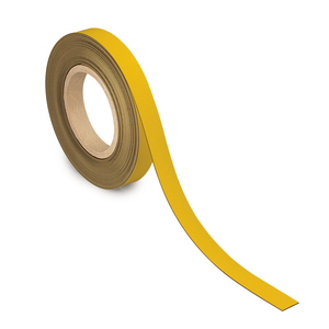 Nastro magnetico di marcatura, 10 m x 20 mm x 1 mm, giallo - Product Image 1