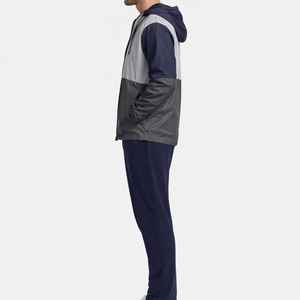 Conjunto Deportivo Masculino Ajustado Personalizado al por Mayor, Ropa Deportiva para Hombre, Chándal con Sudadera con Capucha y Pantalones Deportivos, Ropa Urbana - Product Image 5