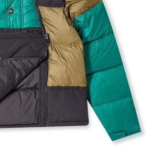 Vestes bouffantes légères grande taille en nylon/polyester pour hommes, logo personnalisé, fermeture éclair matelassée imprimée et brillante, couleur personnalisée, vente en gros - Product Image 5