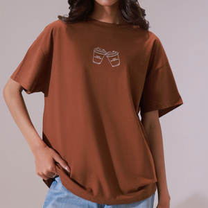 Camisetas de Bambú para Mujer al por Mayor, de Alta Calidad, OEM, Suaves, Lisas, Casuales, con Estampado, Color Rosa - Product Image 1