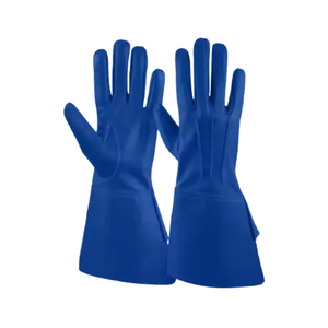 NUEVO logotipo personalizado al por mayor de corte resistente a impactos transpirable seguridad general de cuero guantes de soldadura para los hombres con el logotipo - Product Image 3